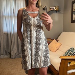 Patterned Socialite Dress